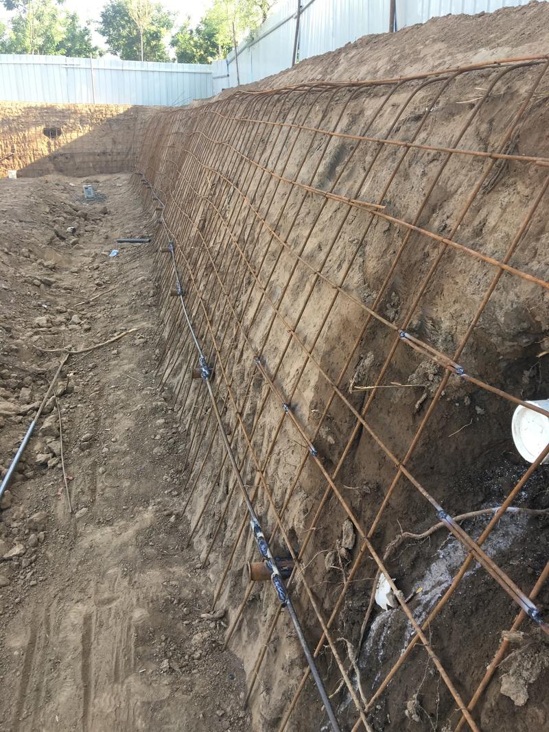 张家口蔚县边坡加固